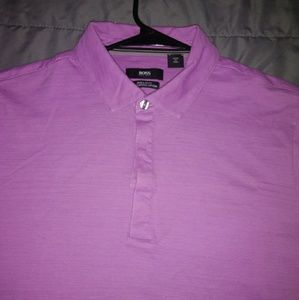 *ON SALE* Hugo Boss Lavender Pima Cotton Polo